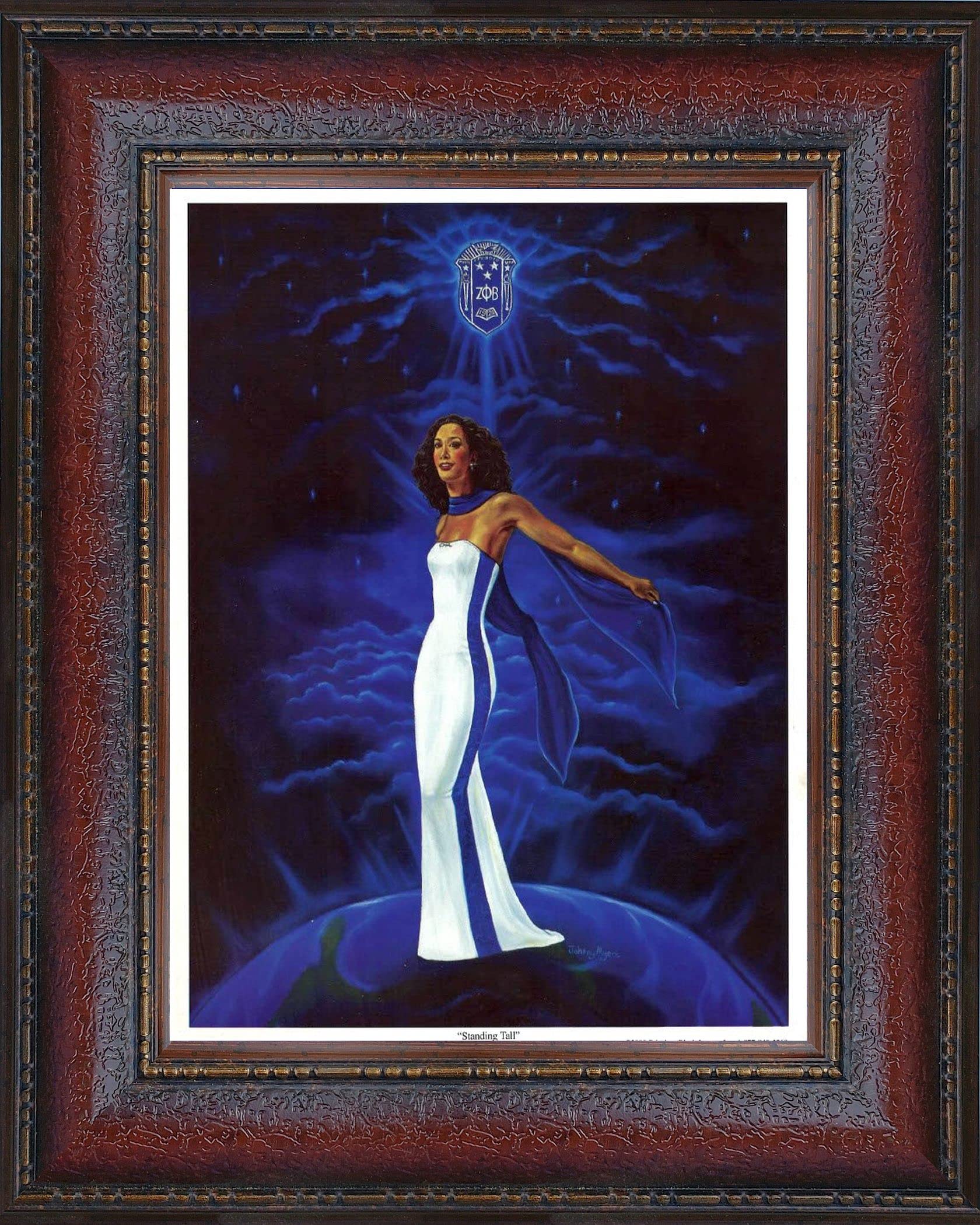Amazon.com: Divine Nine Depot Standing Tall: Zeta Phi Beta by